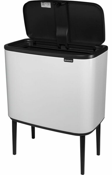 Brabantia Bo Touch Bin - Nyomófedeles Szemetes - 36L - Fehér