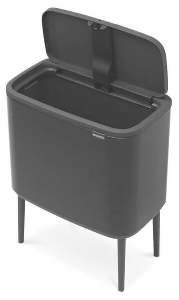 Brabantia Bo Touch Bin - Pedálos Szemetes - 36L - Matt Fekete