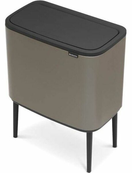 Brabantia Bo Touch Bin Szelektív Kupa - 3x11L - Platinaszürke