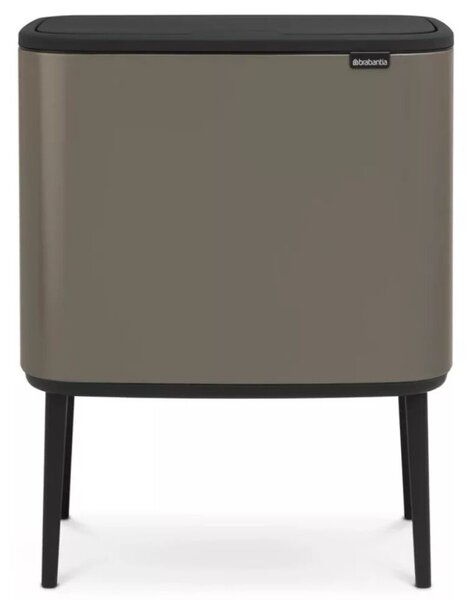 Brabantia Bo Touch Bin Szelektív Kupa - 3x11L - Platinaszürke
