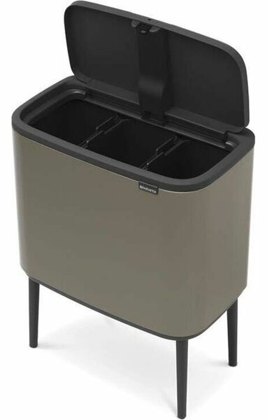Brabantia Bo Touch Bin Szelektív Kupa - 3x11L - Platinaszürke