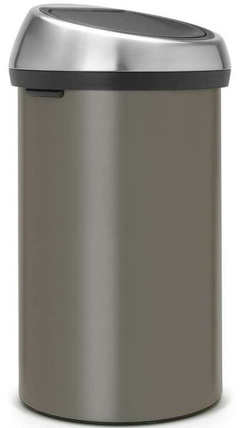 Brabantia Touch Bin - Nyomófedeles Szemetes - 60L - Platinaszürke