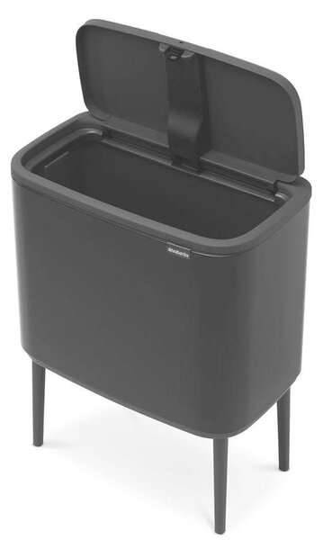 Brabantia Bo Touch Bin - Pedálos Szemetes - 36L - Matt Fekete