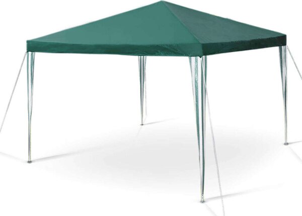 Plonos kerti pavilon kerti sátor 3x3m, zöld (4935)