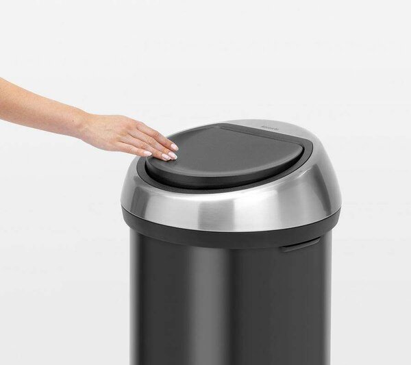 Brabantia Touch Bin - 60L XXL Szemetes - Matt Fekete