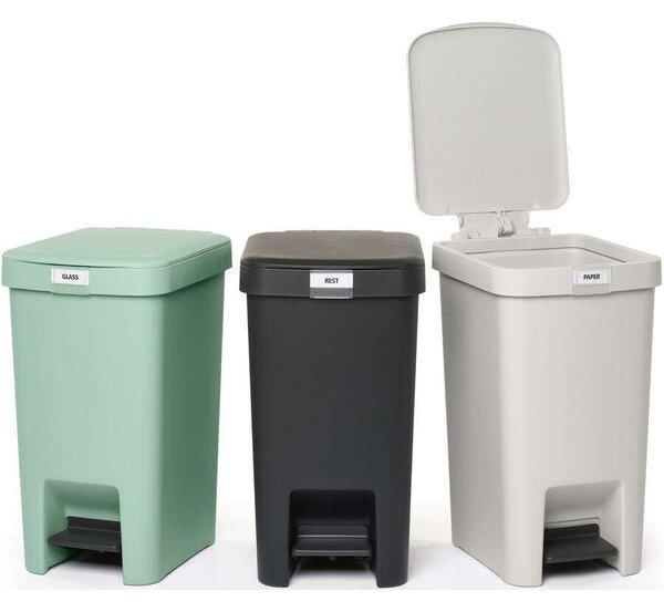 Brabantia StepUp Szelektív Hulladékgyűjtő - 3x16L