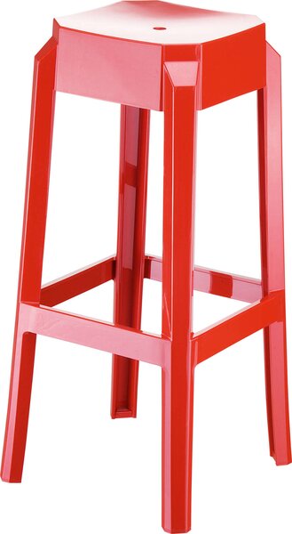 Fox Bárszék - Piros - Rakható - 75cm