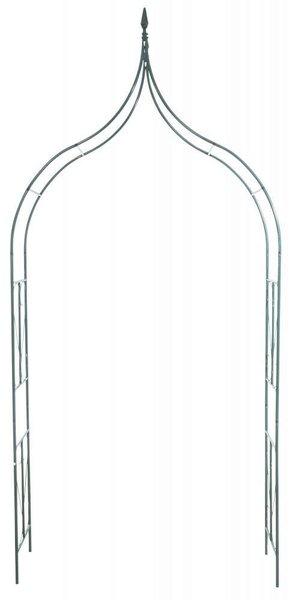 Kertkapu - Rózsaív - Vas - 275cm
