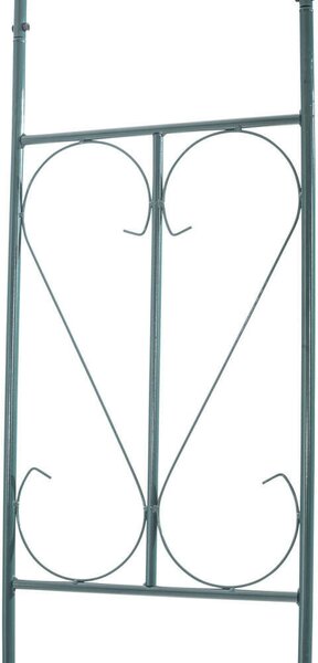 Kertkapu - Rózsaív - Vas - 275cm
