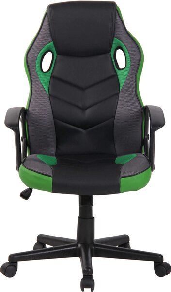 Glendale Gamer Irodaszék - Fekete-Zöld