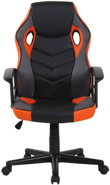 Glendale Sportos Gamer Forgószék - Fekete-Narancs
