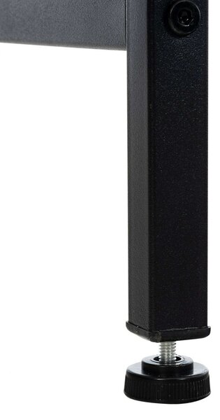 Oviedo íróasztal fekete-barna 76x120x60 cm 317833