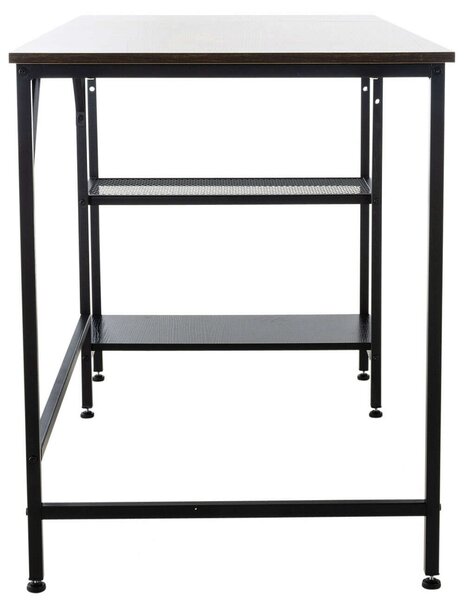Oviedo íróasztal fekete-barna 76x120x60 cm 317833