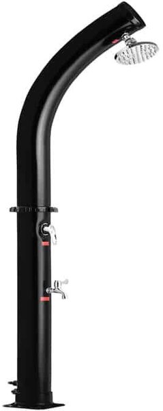 Monzana szolárzuhany kerti zuhany fekete 20L 217 cm (109178)