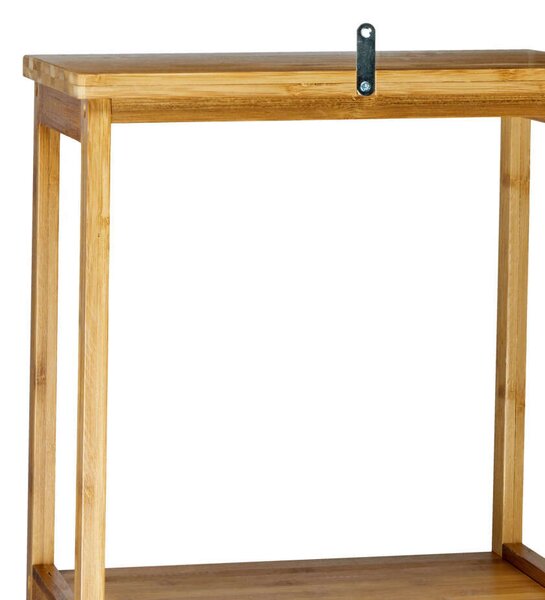 Fab bambusz fürdőszobai szekrény 5 polccal 170x33,5x28 cm 10020300