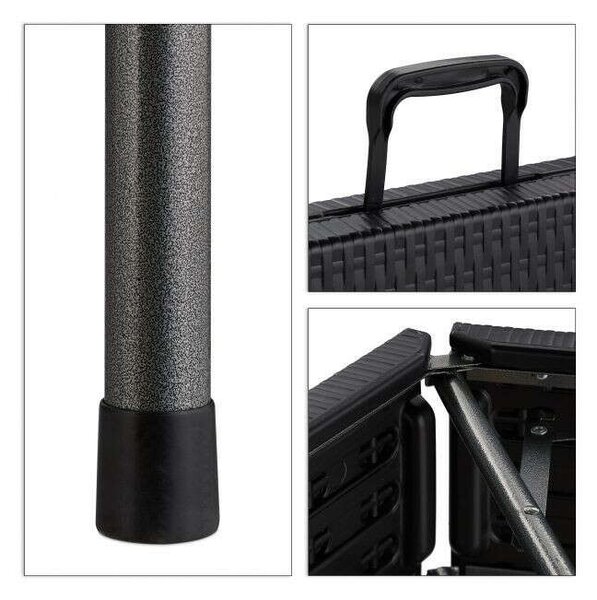 2 db Összecsukható Kerti Pad - 179 cm