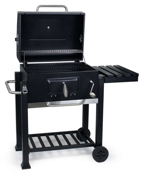 BBQ Grillkocsi - Szénes Kerti Grillsütő - 113x47,5x100cm