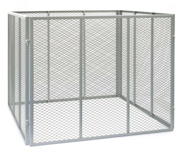Fémhálós Kerti Komposztáló - 800 Liter - 100x100x80 cm