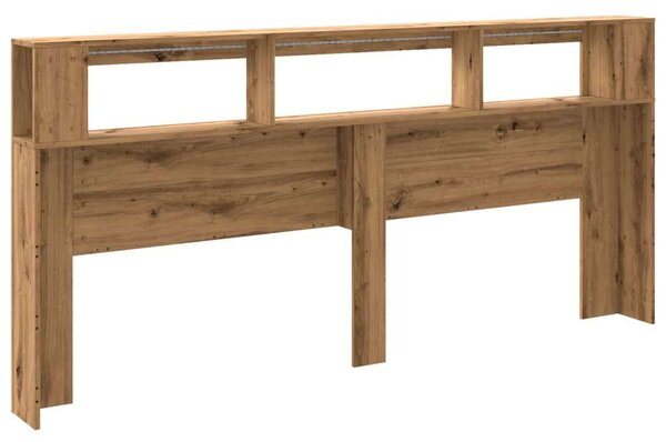 VidaXL LED-es Fejtámla - Fa - 220cm