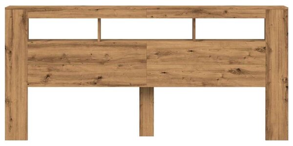 VidaXL LED-es Fejtámla - Fa - 220cm