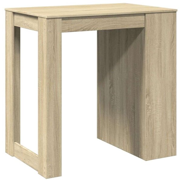 VidaXL Bárasztal - Sonoma Tölgy - 102x70x103,5cm