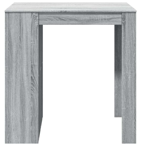 VidaXL Bárasztal - Sonoma Szürke - 102x70x103,5cm