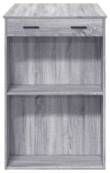 VidaXL Bárasztal - Sonoma Szürke - 102x70x103,5cm