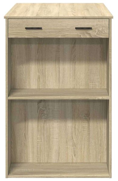 VidaXL Bárasztal - Sonoma Tölgy - 102x70x103,5cm