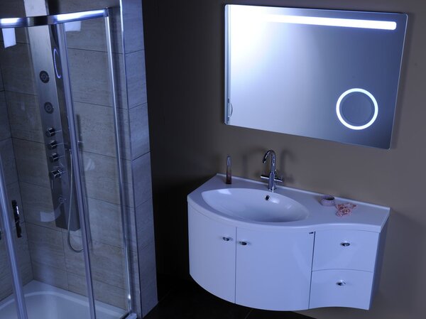 Sapho Sapho, ASTRO LED háttérvilágítású tükör 1000x700mm, kozmetikai tükör, MIRL4