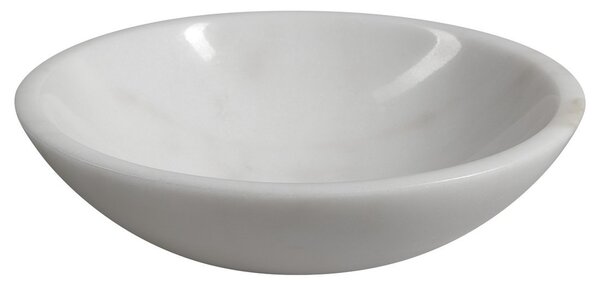 Sapho Sapho, BLOK kő mosdó átmérője 40cm, fehér márvány, polírozott, 2401-34