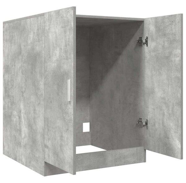 VidaXL Mosógépszekrény - Beton Szürke - 70,5x71,5x91,5 cm