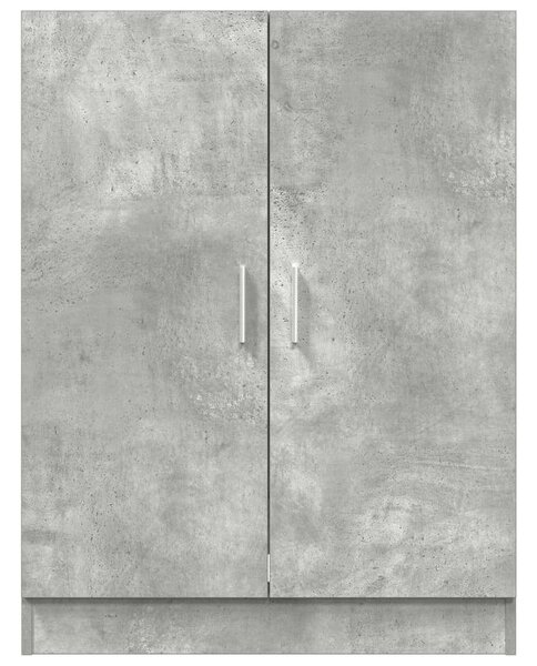 VidaXL Mosógépszekrény - Beton Szürke - 70,5x71,5x91,5 cm