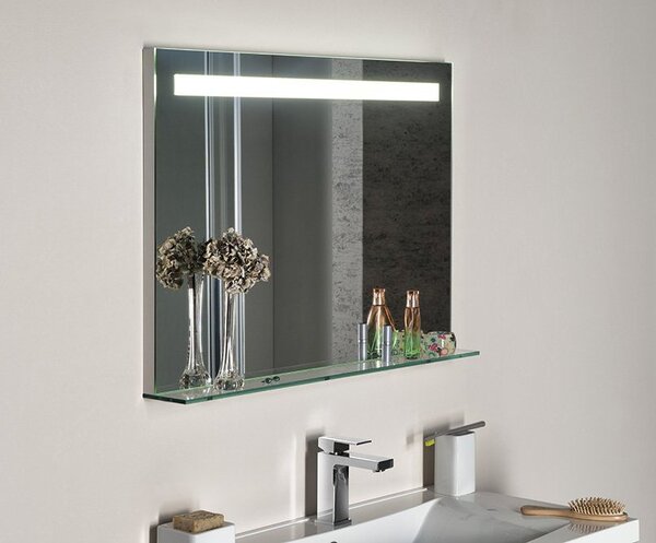 Sapho Sapho, BRETO tükör LED világítással és polccal 800x608mm, BT080