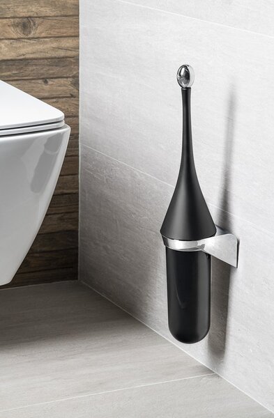 MARPLAST MARPLAST, SZÍNES WC akasztókefe, ABS, barna, A65801MA
