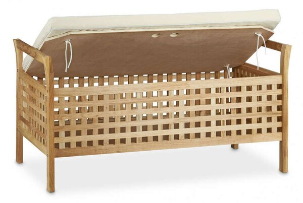 Diófa Tárolós Pad - Ülőpárna - 92,6cm