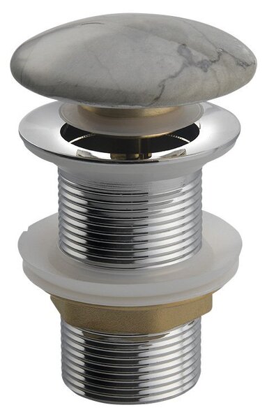 Sapho Sapho, DALMA mosdó lefolyó 5/4 ", click-clack, grigio, MM713