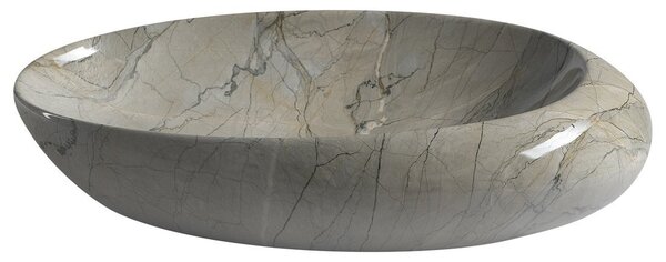 Sapho Sapho, DALMA kerámia mosdó 68x16,5x44 cm, grigio, MM313