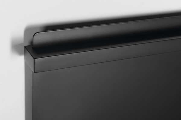 Sapho Sapho, ELMIS Elektromos törölközőtartó 400x800mm, 120W, alumínium, antracit, EB430