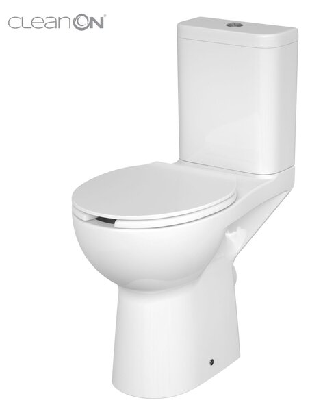 CERSANIT Sapho, ETIUDA WC kombitál megemelt Peremnélküli, hátsó hulladék, K11-0221