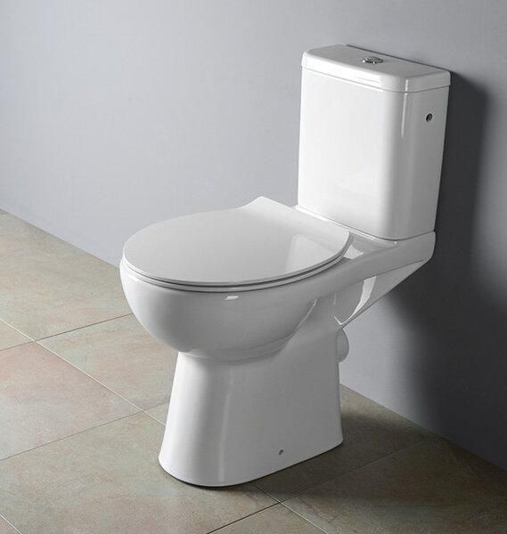 CERSANIT Sapho, ETIUDA WC kombitál megemelt Peremnélküli, hátsó hulladék, K11-0221