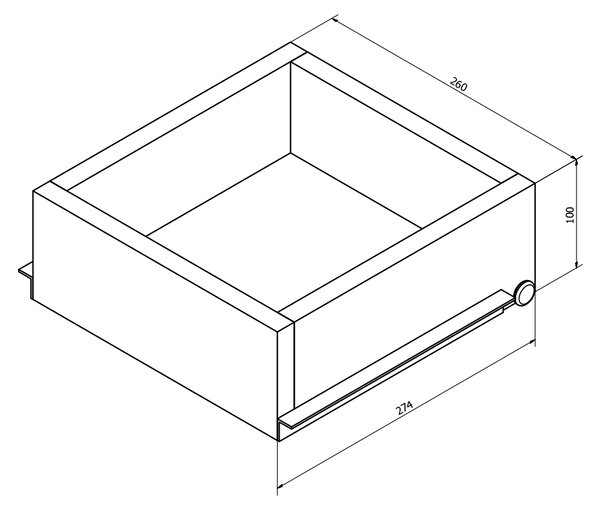 Sapho Sapho, ESPACE belső aljzat 256x100x280mm ESC230, ESC330, ESP530 és ESP630 (ESP999), ESC999