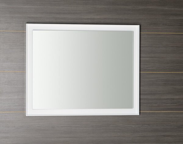 Sapho Sapho, FLUT LED háttérvilágítású tükör 900x700mm, fehér, FT090
