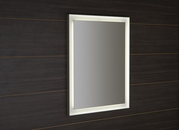 Sapho Sapho, FLUT LED háttérvilágítású tükör 900x700mm, fehér, FT090