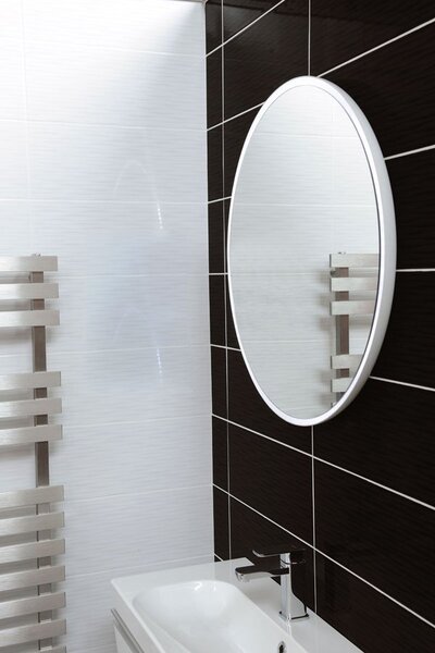 Sapho Sapho, FLOAT LED háttérvilágítású tükör, átmérő 600mm, fehér, 22559
