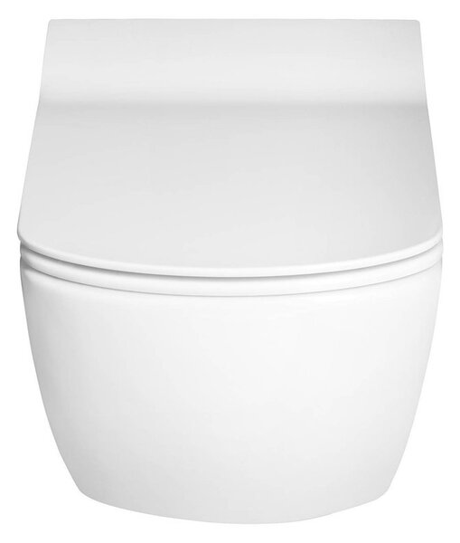 Sapho Sapho, GLANC fali WC csésze, Perem nélküli, 37x51,5 cm, fehér, GC321
