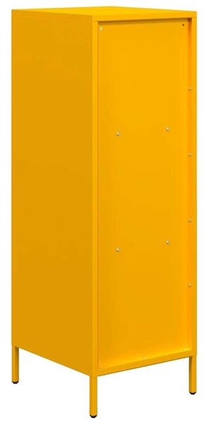VidaXL Fém Polcrendszer - Mustársárga - 35x39x103,5cm