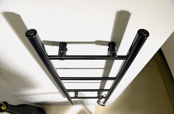 Sapho Sapho, KARBO Elektromos törölközőtartó, kerek, 400x1120 mm, 87 W, fekete, KB904