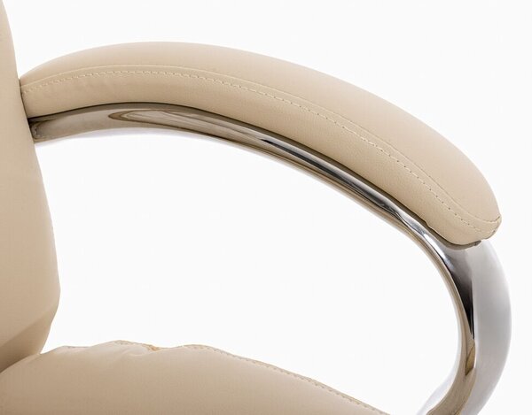 Barracuda E548 Ergonomikus Irodai szék - Törtfehér Textilbőr