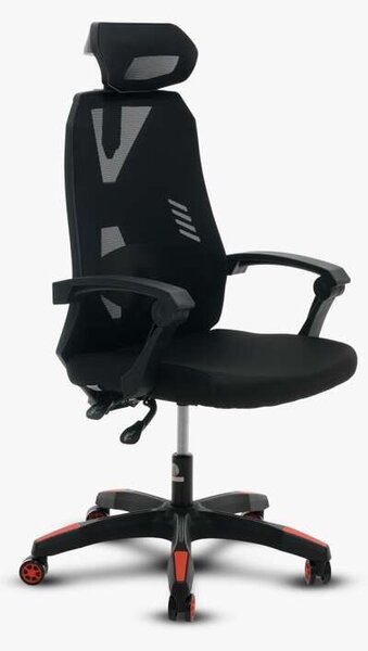 SIHOO M89C-101 FEKETE-PIROS GAMER SZÉK