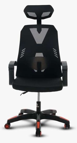 SIHOO M89C-101 FEKETE-PIROS GAMER SZÉK